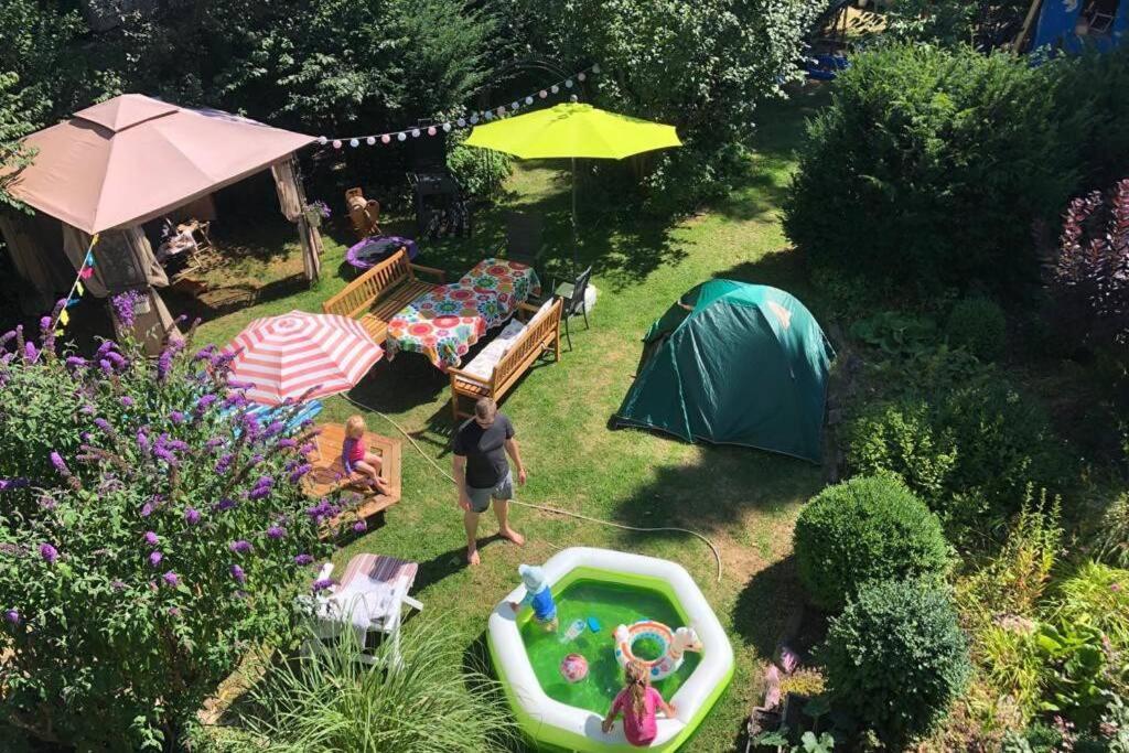 Souterrainwohnung Mit Grossem Garten Und Sauna คาสเซล ภายนอก รูปภาพ